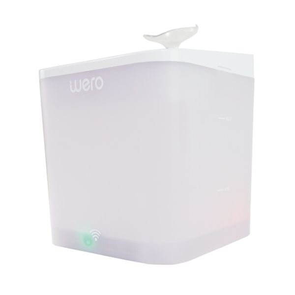 Wero Akıllı Kedi Köpek Su Şelalesi Su Pınarı Su Sebili – WiFi – Uv – 2.2 Lt Otomatik Su Temizleme Beyaz