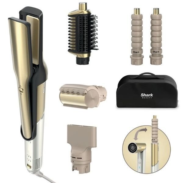 Shark Glam HD6051SEU 5in1 Saç Şekillendirme Seti