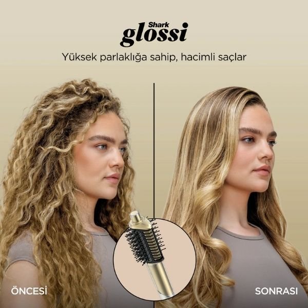 Shark Glam HD6051SEU 5in1 Saç Şekillendirme Seti