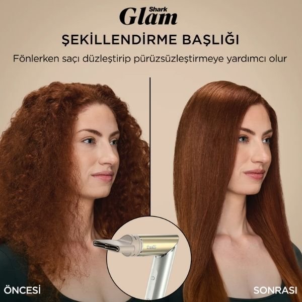 Shark Glam HD6051SEU 5in1 Saç Şekillendirme Seti