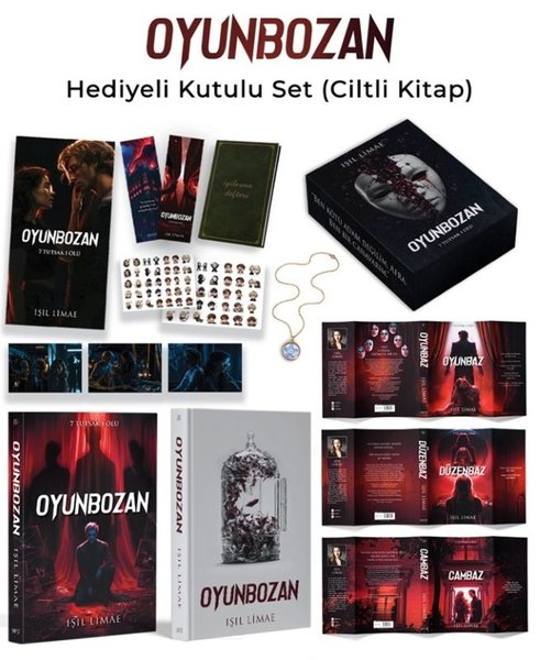 Oyunbozan - 7 Tutsak 1 Ölü Serisi #4 Hediyeli Kutulu Set (Işıl