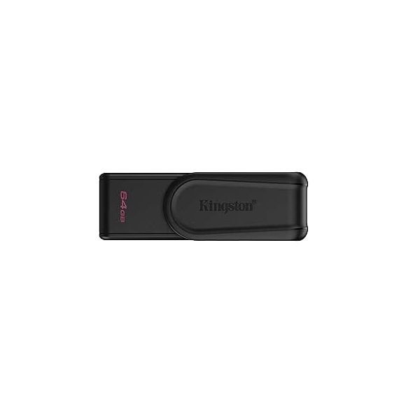 Kingston 64GB USB 3.2 Gen 1 DataTraveler Exodia S Siyah