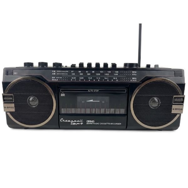 Crown Well Boombox Kasetçalar