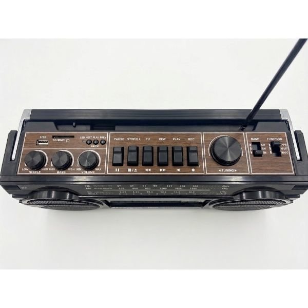 Crown Well Boombox Kasetçalar