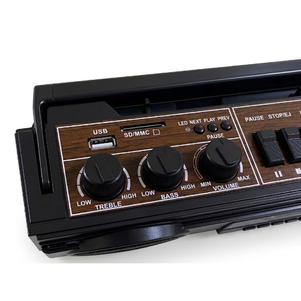 Crown Well Boombox Kasetçalar