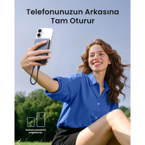 Ugreen 75131B 10.000 mAh 20 W Hızlı Şarj PD/QC Taşınabilir Şarj Cihazı