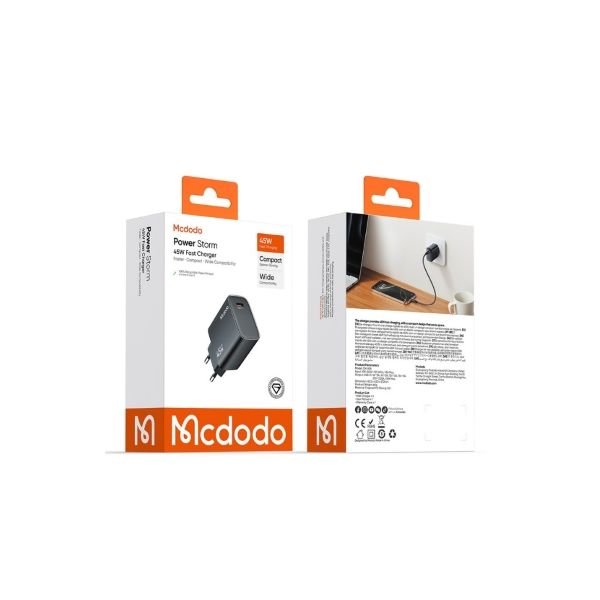 Mcdodo CH-5082 45W USB-C Hızlı Şarj Adaptörü