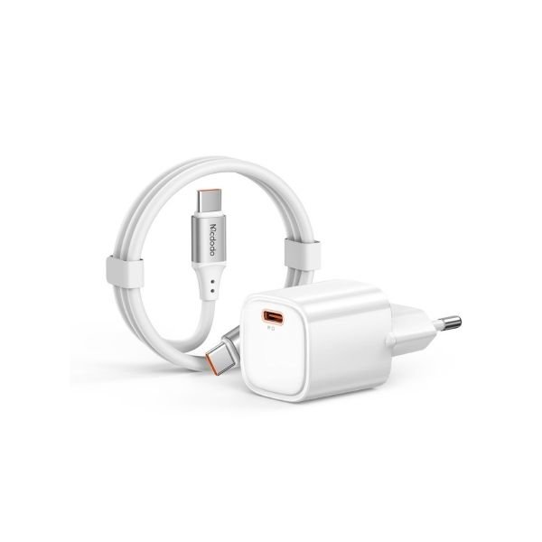 Mcdodo CH-4048 20W GaN PD Şarj Adaptörü ve Type-c Kablo