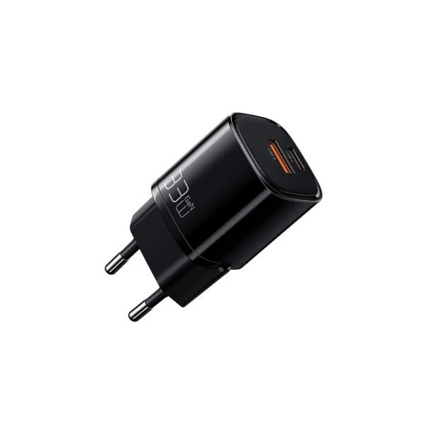 Mcdodo CH-0151 33w GaN PD 1xusb 1xtype-c Girişli Mini Hızlı Şarj Aleti – Siyah
