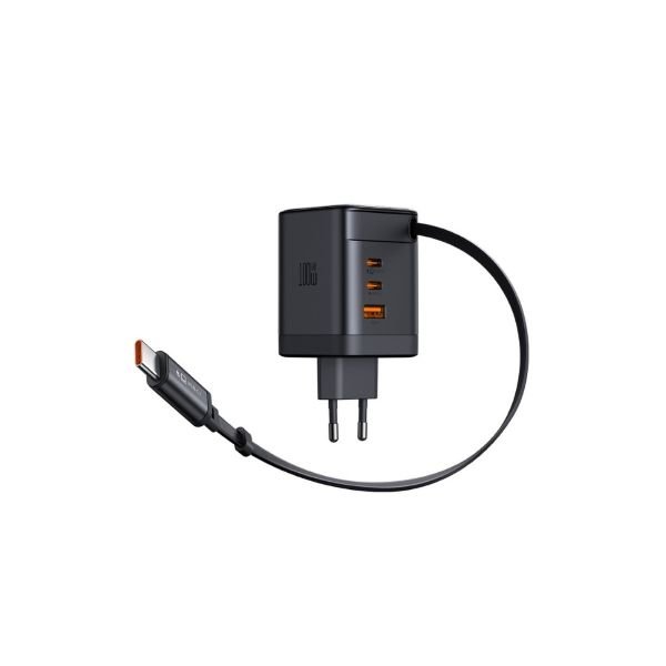 Mcdodo CH-8470 FreeGo 100W Geri Çekilebilir Kablolu 3C1A GaN Şarj Adaptörü