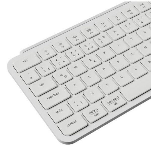 Keychron B1 Pro Ultra-Slim Beyaz 75 TKL Kablolu/Kablosuz Klavye