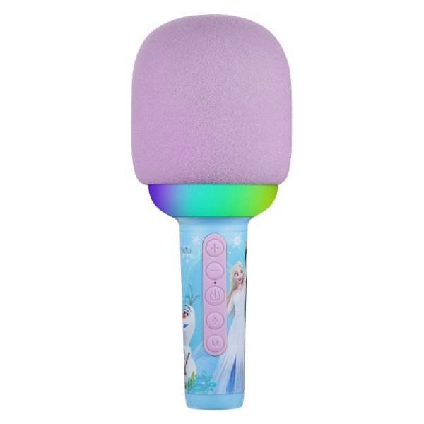 Volkano DY-9996 FR Frozen Led Işıklı Karaoke Mikrofon Mavi
