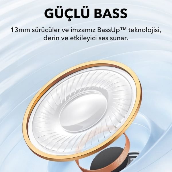 Anker SoundCore K20İ TWS Beyaz Kulak İçi Bluetooth Kulaklık