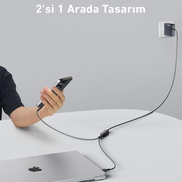 Anker A8895 1.2 m Type-C to Type-C Hızlı Şarj Kablosu
