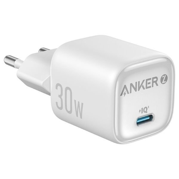 Anker Zolo A2698 30 W Beyaz Hızlı Şarj Adaptörü