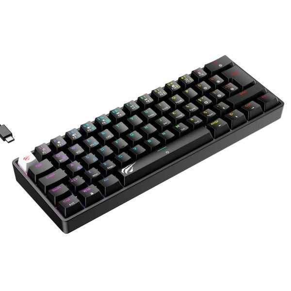 Havit Gamenote KB920L Plus-TUR RGB Mekanik Oyuncu Klavyesi – Siyah