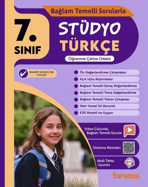 7. Sınıf Türkçe Stüdyo (Kolektif) - Fiyat & Satın Al | D&R