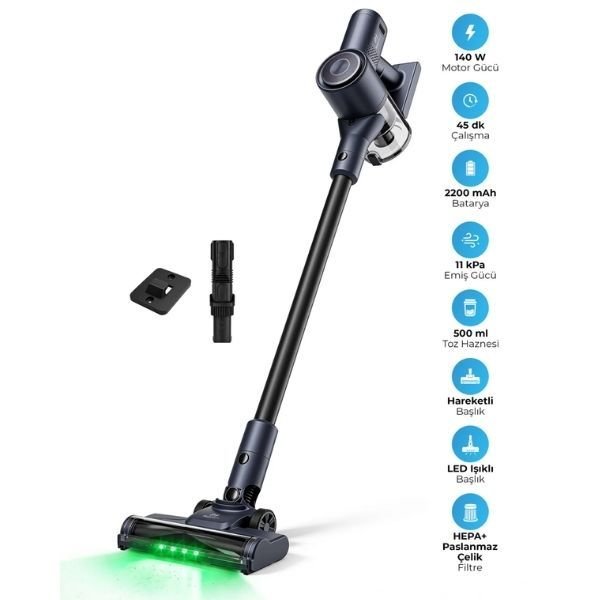 Pirantech ES-98 Şarjlı Dikey Süpürge