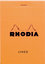 Rhodia Portakal Zımbalı Kareli 5X5 80 Yaprak 80 Gr 85 x 12 cm Bloknot Turuncu 12200