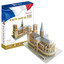 Neco Notre Dame Kilisesi - Fransa 3D Puzzle Mc054H