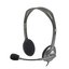 Logitech H110 Kablolu Stereo Kulaklık - Gri