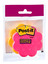 Post-it Super Sticky Çiçek Şekilli Not Neon Sarı - Fuşya