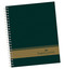Faber-Castell Sert Kapaklı Seperatörlü 3+1 Bölümlü Yeşil Defter 120 Yaprak