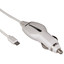 Hama Micro USB 1000 mAh Beyaz Araç Şarj Cihazı 