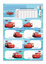 Cars Ders Programli Okul Etiketi (3'Lü Poset) 220130