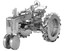 Metal Earth Farm Tractor 3D Metal Puzzle Mms052