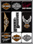 Nostalgic Art Harley Davidson Logos Mmagnet Set (9 parça) 83036