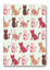 Deffter Design Seri 145x21 - Decorative Cats