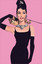 Pyramid International Maxi Poster - Audrey Hepburn - Pink