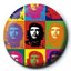 Pyramid International Rozet - Che Guevara Pop Art