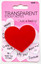 Suck Uk Heart Sticky Notes - Kalp Yapışkanlı Not Kağıdı - Transparan