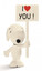Schleich Snoopy Seni Seviyorum 22006s