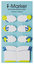 Coccomell i-Marker Sticky Note Kus Kelebek Çiçek 9309806