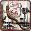 Nostalgic Art Route 66 Desert Survivor Tekli Bardak Altligi 9x9 cm 46110