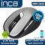 Inca IWM-280S 2.4GHz 1600 Dpi Inca- Track Red Sensör Wireless Nano Alicili Mouse- Gri