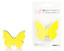 Suck Uk 3D Butterfly Sticky Notes - 3 Boyutlu Yapışkanlı Not Kağıdı SK NOTE3D BF1