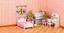 Sylvanian Families Girl's Bedroom Set 1701
