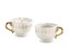 Classic Gold Teacups Porselen Tealight Mumluk 23094Gd