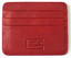Leather & Paper Kırmızı Deri Kredi Kartlık