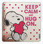 Peanuts Magnet Keep Calm&Hug On 21