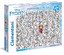 Clementoni Puzzle 1000 Parça Impossible Puzzle - Frozen 39360