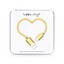 Happy Plugs Micro-USB to USB Charge/Sync Cable (2.0m) - Gold h.p.9916