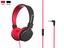 MQbix MQHT570 Mikrofonlu Kulaküstü Kulaklık MQHT570BLK/RED