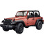 Maisto-1/18 Jeep Wrangler Topless 31610