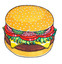 Bigmouth Giant Burger Beach Havlu BMBT-0002