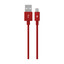 ttec AlumiCable Mini Micro 30 cm Kırmızı USB Şarj Kablosu 
